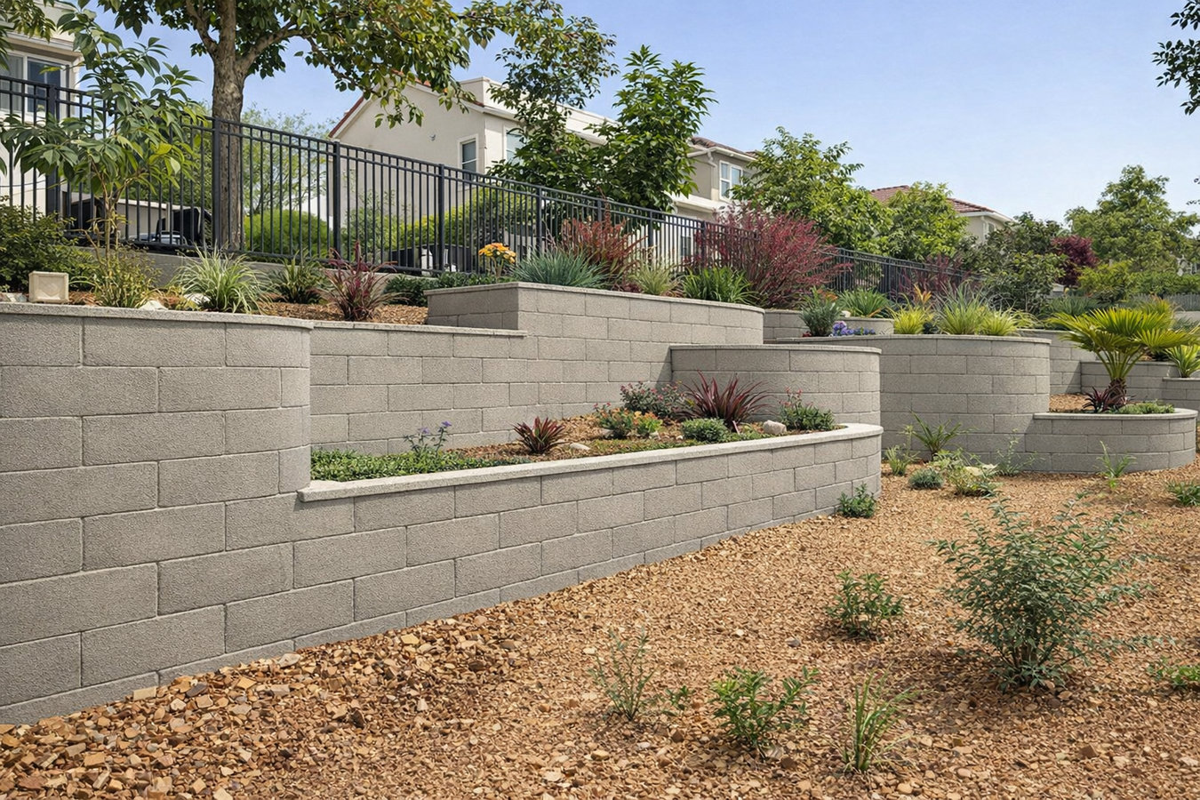 Concrete retaining walls in Melbourne, FL